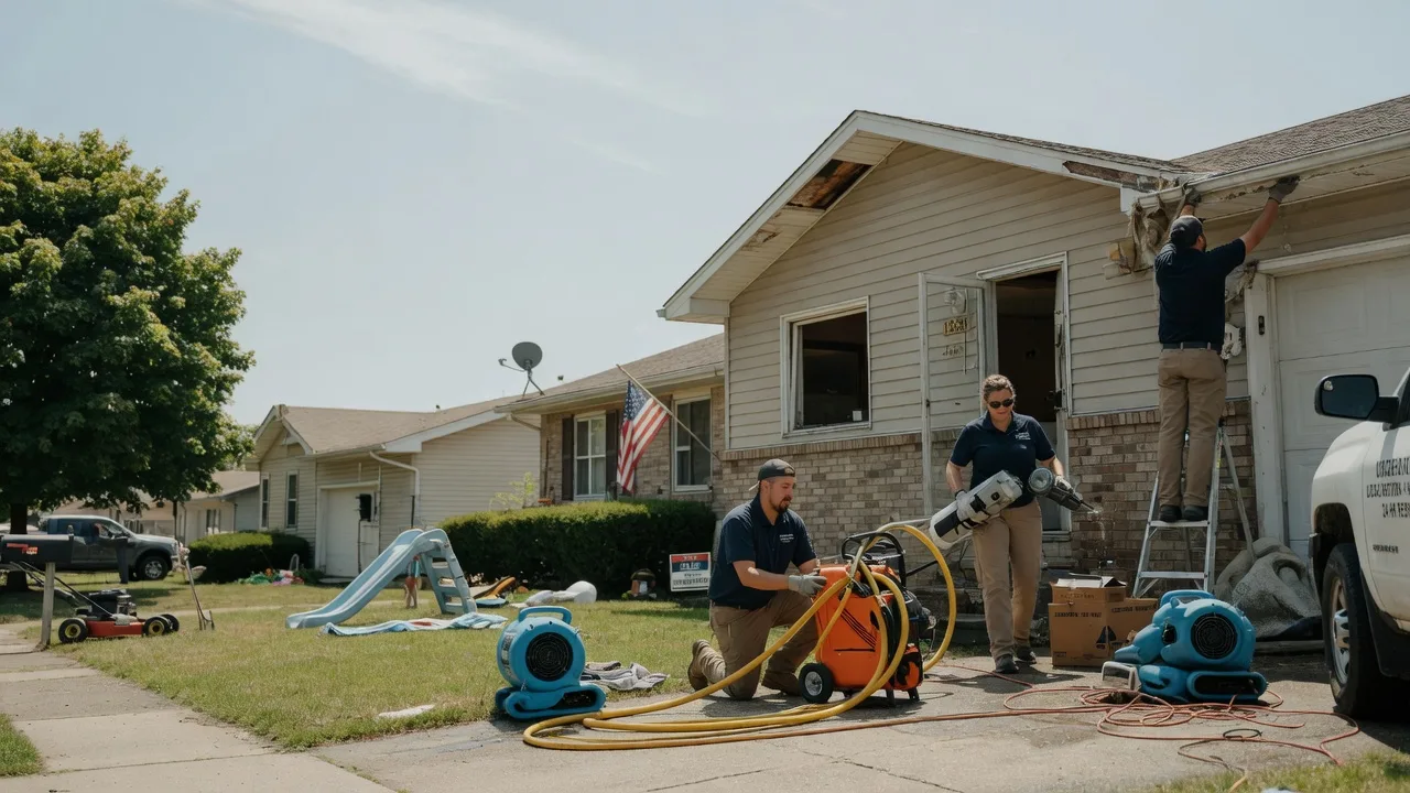 Water Damage Restoration in Hamilton, IN near me